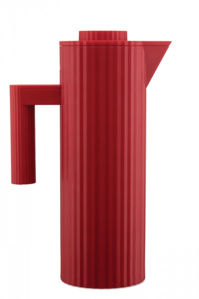 Alessi Thermo Isolierkanne Plissé rot