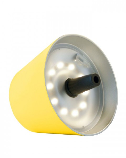 Sompex Top 2.0 - RGBW-Akku-Flaschenleuchte gelb