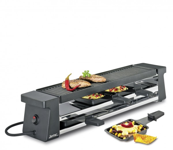 Spring Raclette 4 Compact schwarz