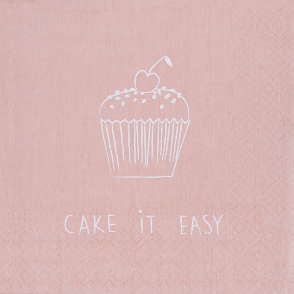 räder Serviette Cake it easy