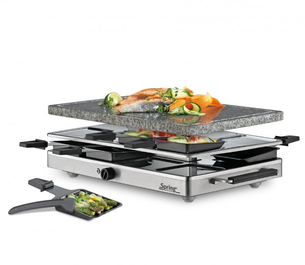 Spring Raclette8 Classic Granitstein