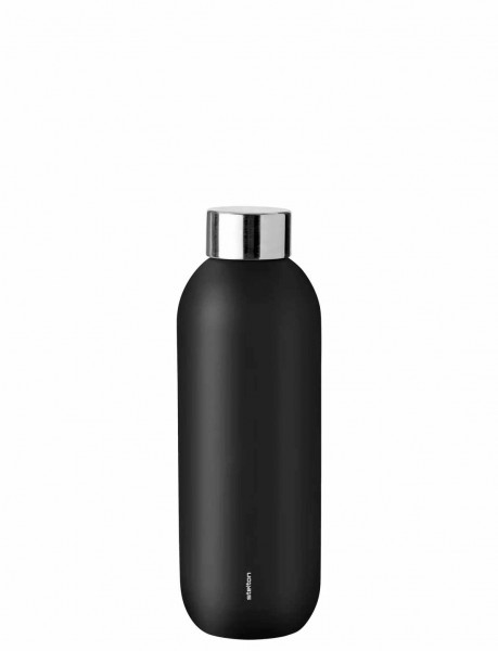 Stelton Keep Cool Isolierflasche 0.6l schwarz