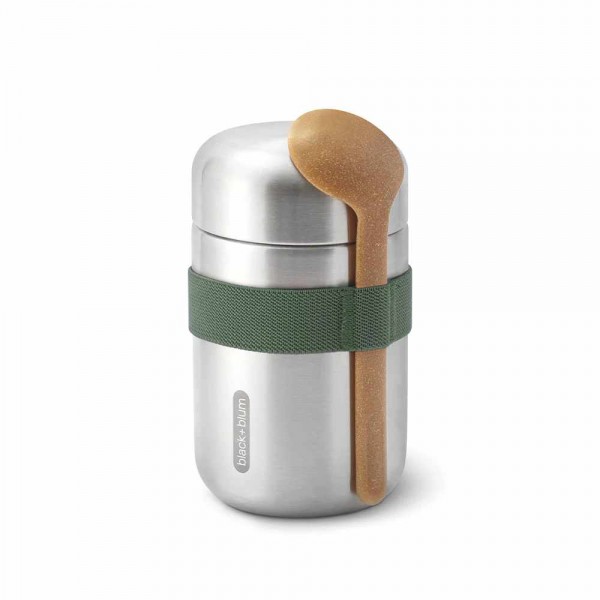 Black and Blum Food Flask Thermobecher Olive 400ml